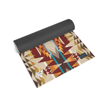 Ascend Yoga Mat Pendleton Crescent Butte Mat by Yune Yoga