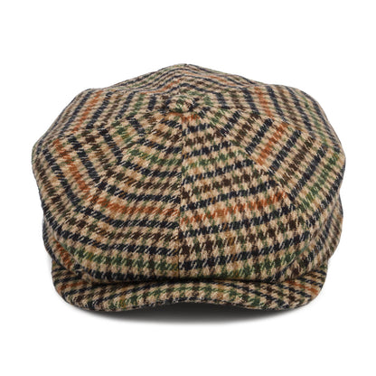 PEAKED CAPS Genuine Scottish 8 Panels Cap-Harris Tweed