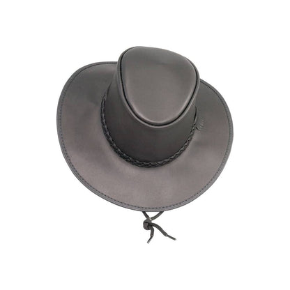 Crusher | Mens Crushable Leather Outback Hat