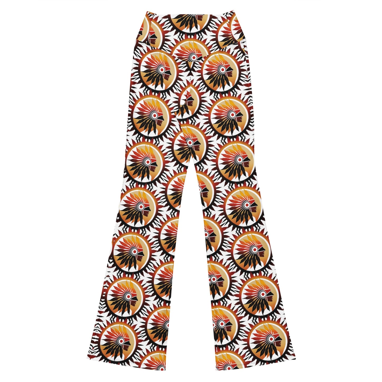 Native Warrior Flare Leggings