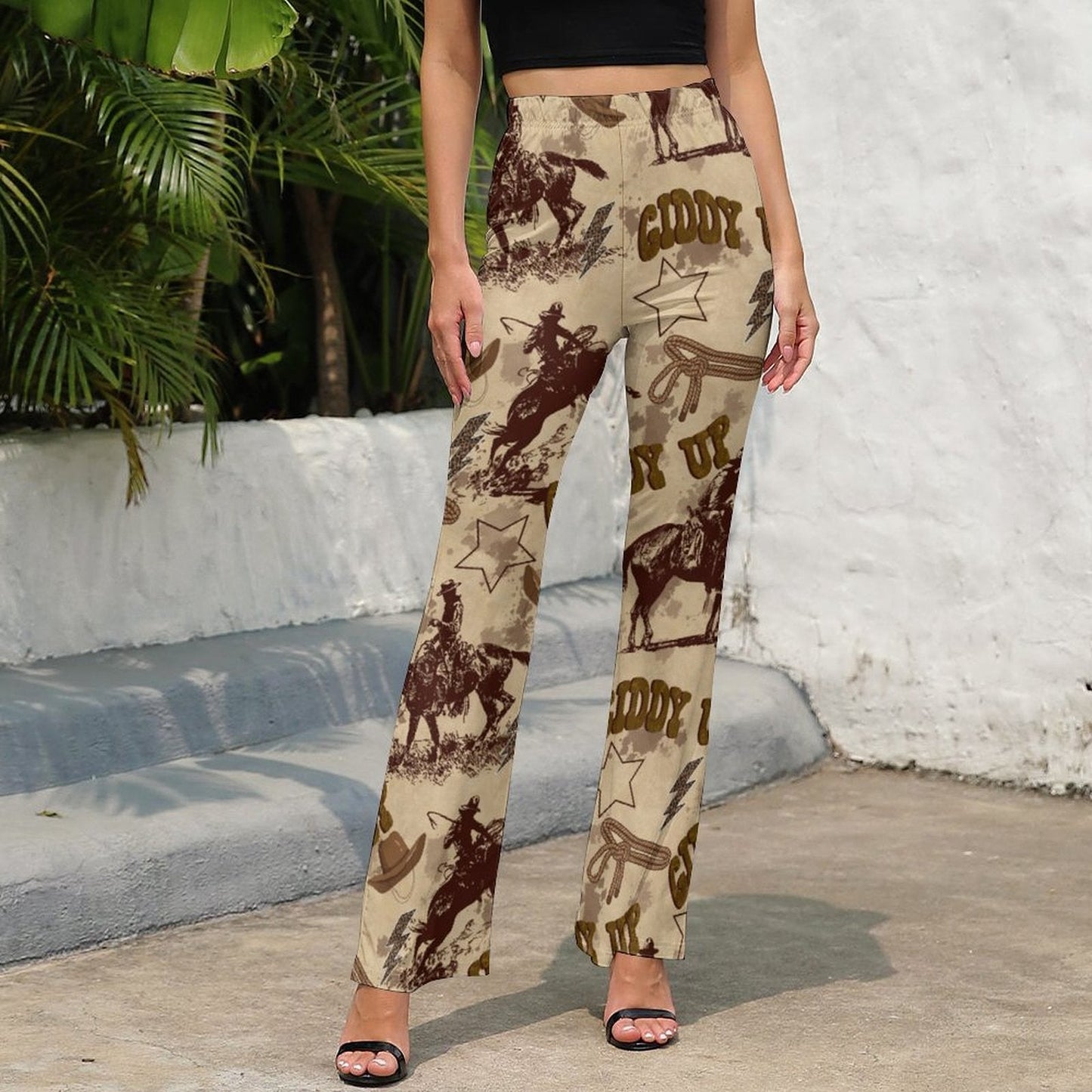 Cowboy Ranch Flare Pants