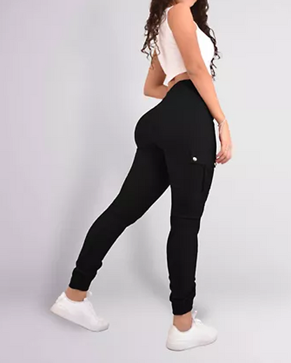 Cropped jogging pants