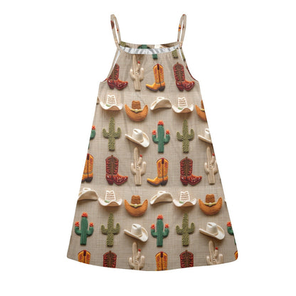 Cactus & Boots Summer Sundress