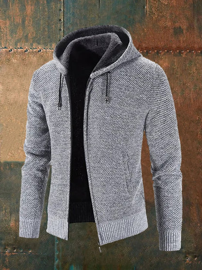 Men's outdoor knitted casual jacket