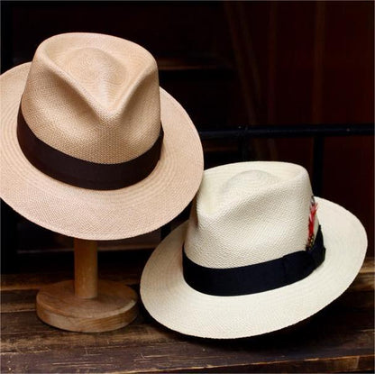 [Perfect For You]Ecuador imported senior Panama straw hat-GOTA