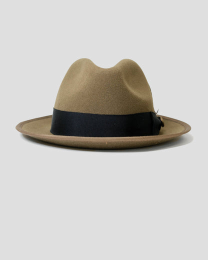 Tienda Ranch Tienda Bikary Fedora – Grey/Dark Olive [Fast shipping and box packing]