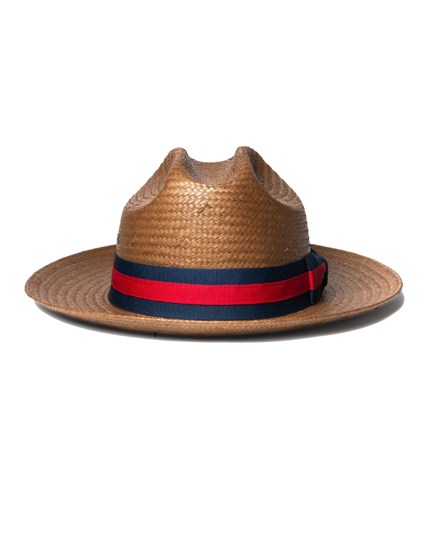 Clearance-Miller Ranch Fedora -- Patriotic Straw