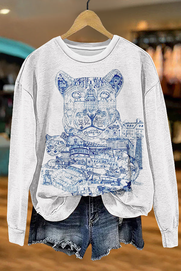 Gameday Penn State Print Sweatshirt