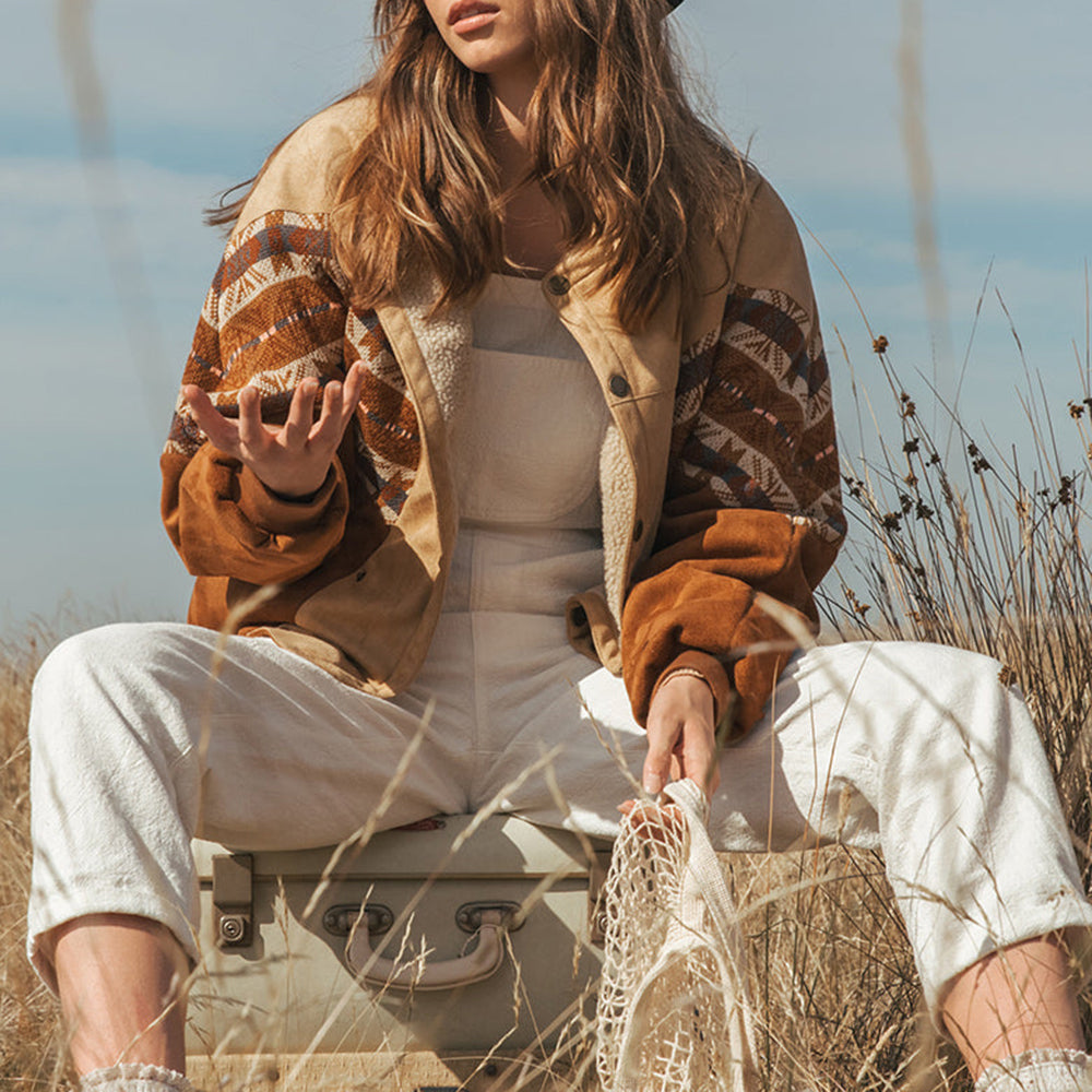 Retro Ethnic Loose Yellowstone Jacket