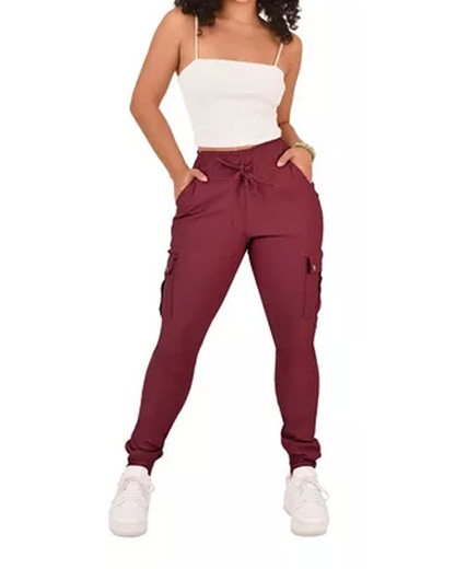 Cropped jogging pants