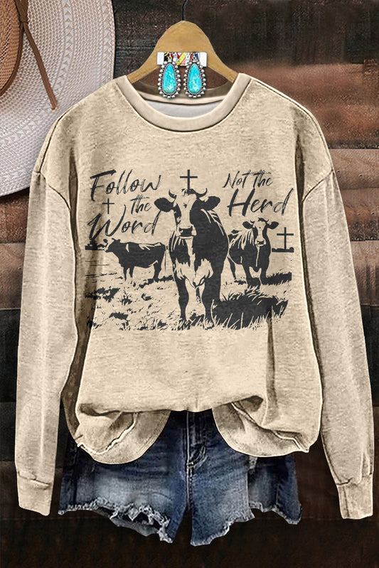 Follow the Word Cowboy Sweatshirt