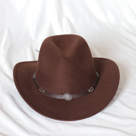 Ricky Western Hat - Brown