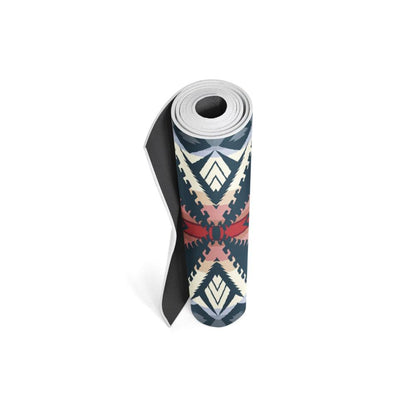 Yune Yoga Mat Pendleton Eagle Rock Maroon by Yune Yoga