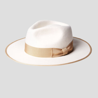 Eerguson Fedora - Ivory [Fast shipping and box packing]