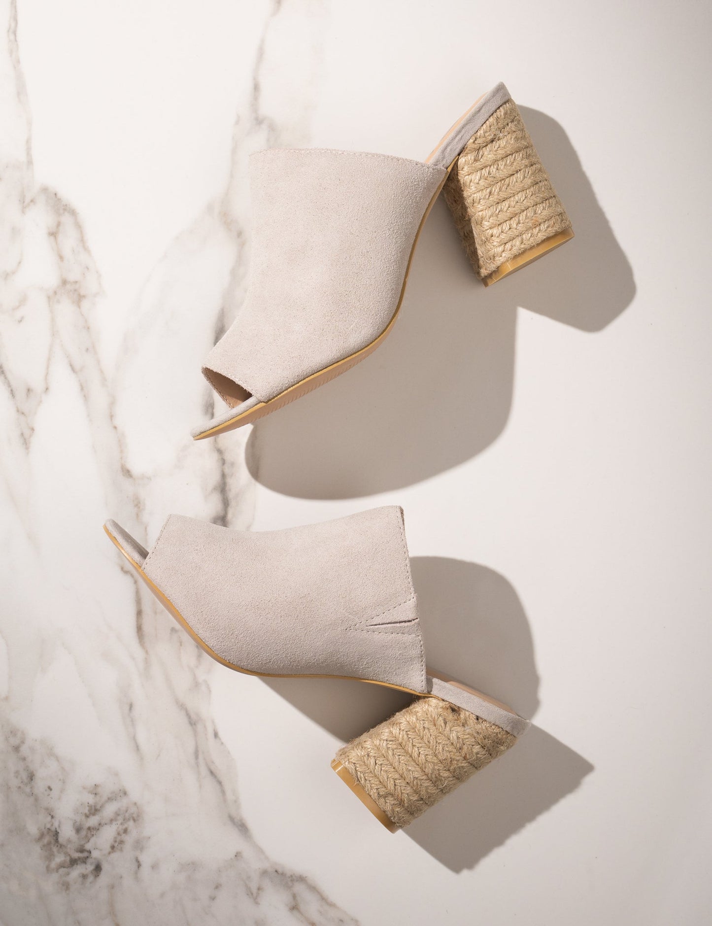 Sbicca Helena Heeled Sandal in Ice Suede