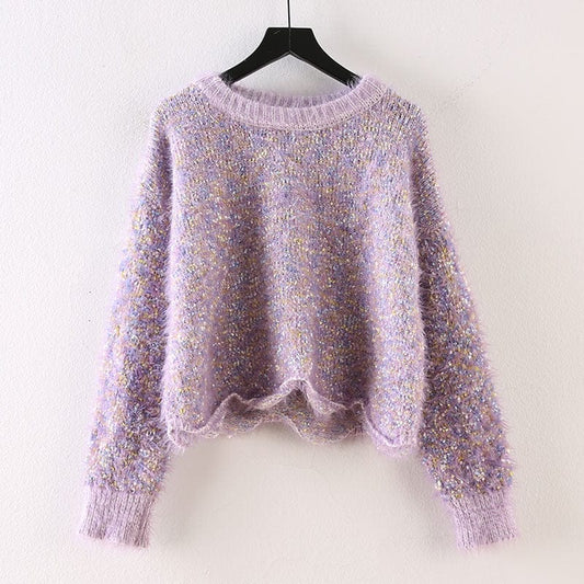 Zinnia Fuzzy Sweater