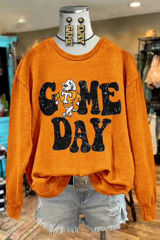 Gameday Tennessee Print Sweatshirt