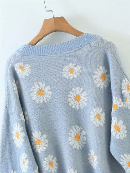 Daisies Blossom Cardigan