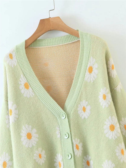 Daisies Blossom Cardigan