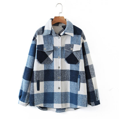 Tansy Checked Shacket