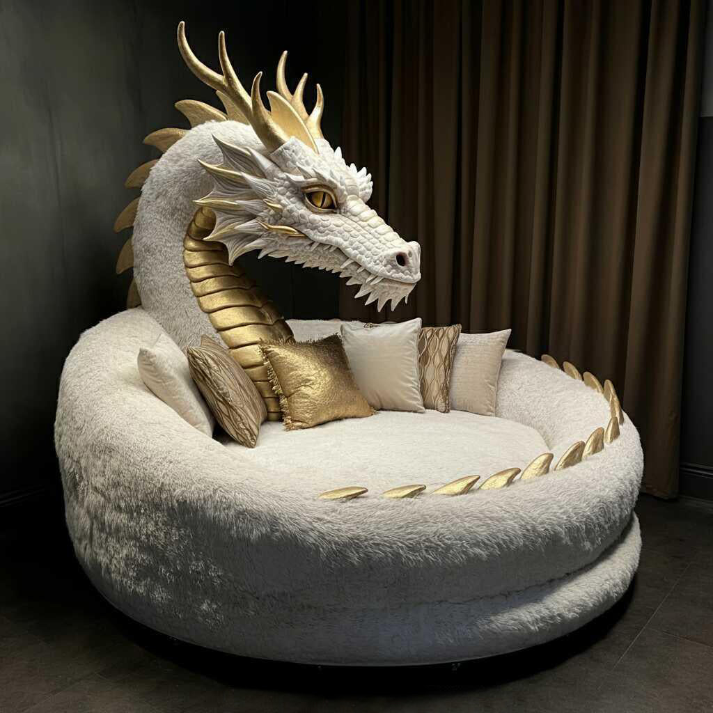 Giant Dragon Loungers: Unleash Mythical Comfort in Your Home