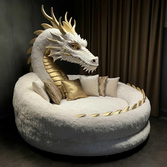 Giant Dragon Loungers: Unleash Mythical Comfort in Your Home-1010