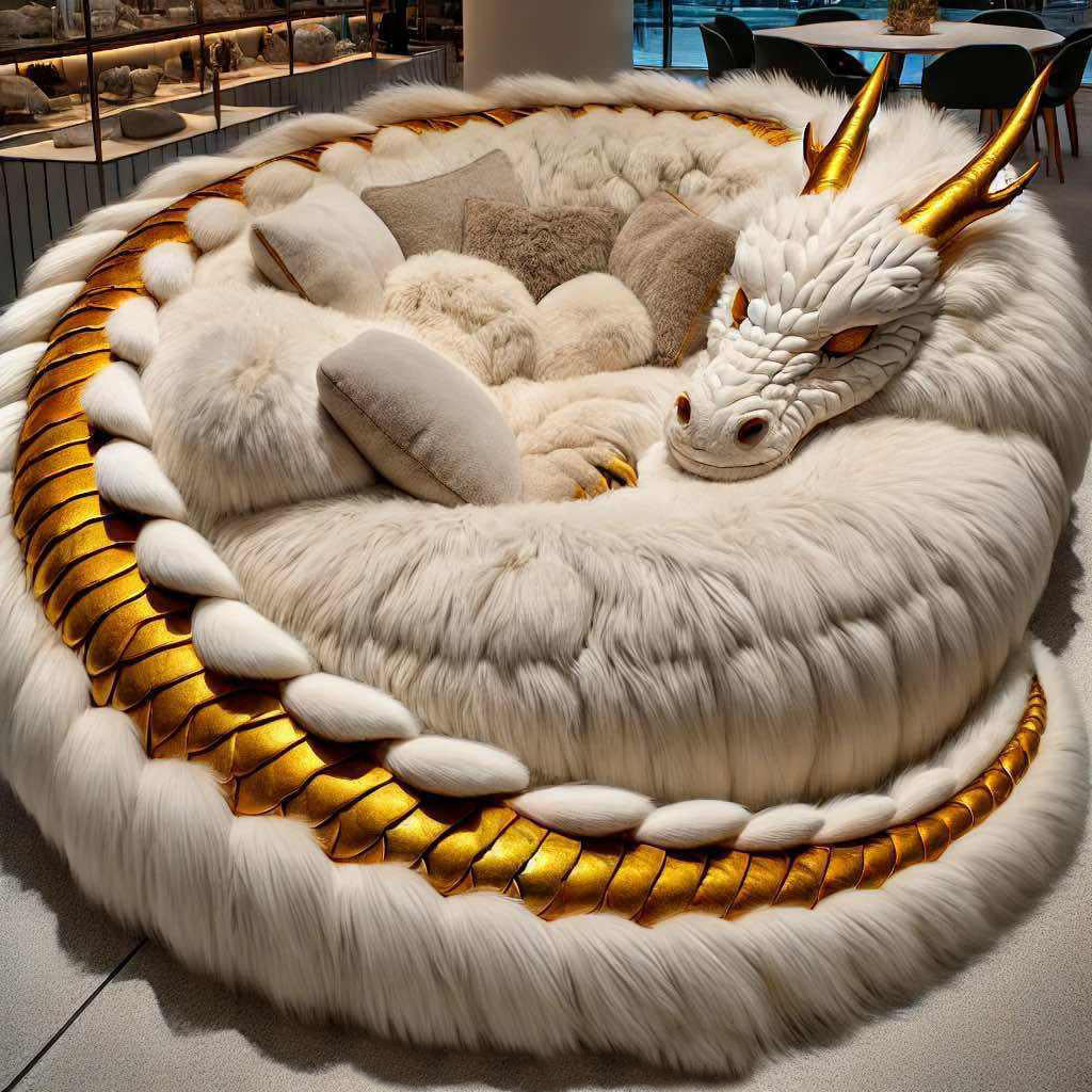 Giant Dragon Loungers: Unleash Mythical Comfort in Your Home