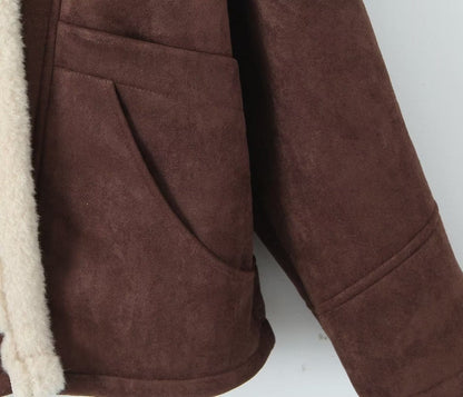 Camelia Oversized Shearling Coat