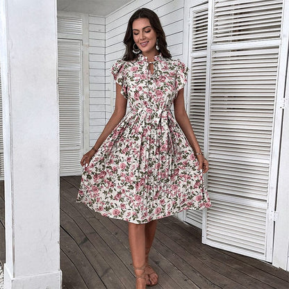 Alina Boho Midi Dress