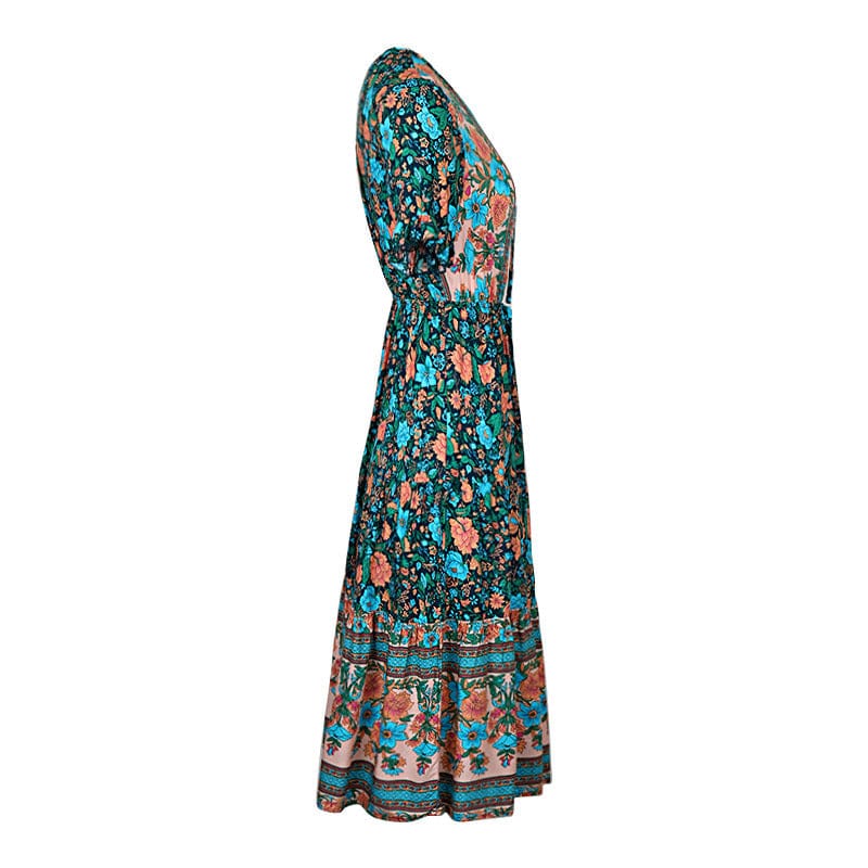 Martha Boho Midi Dress