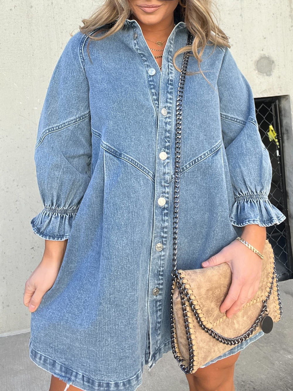 Downtown Denim Dress