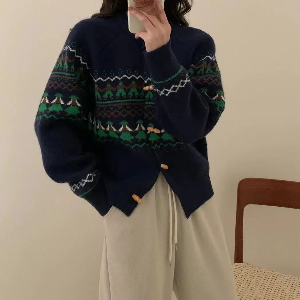 Dancing Man Fair Isle Cardigan