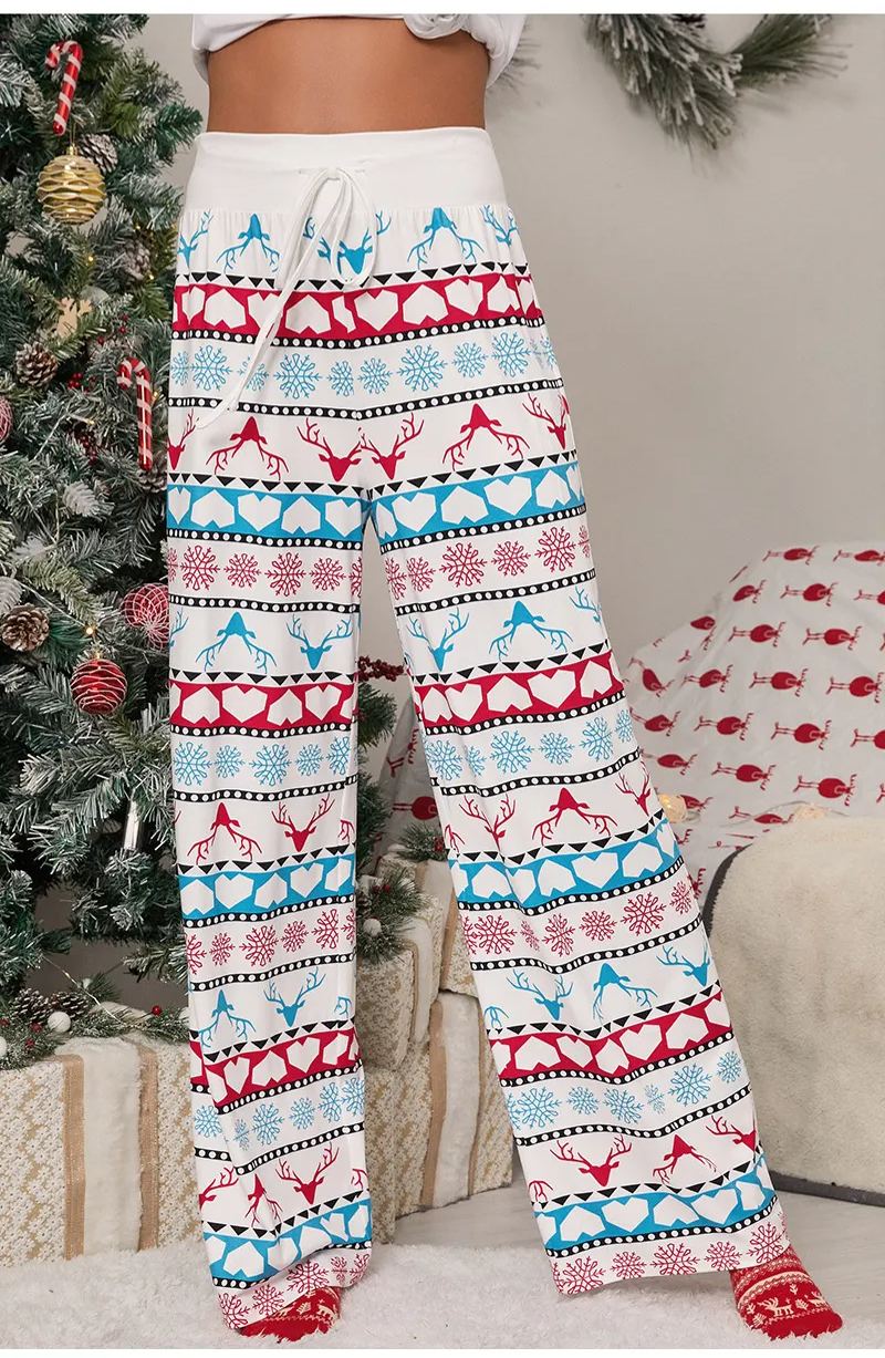 Christmas Print Slacks