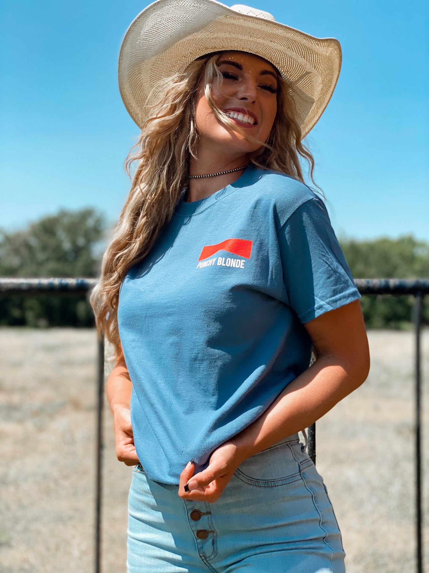 Doing Cowgirl Sh*t Indigo Tee