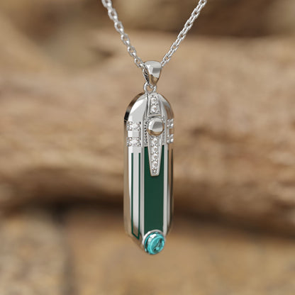 Imperial Domain Necklace - Aquamarine