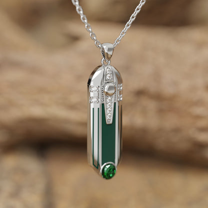 Imperial Domain Necklace - Emerald