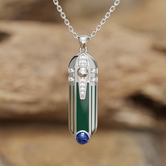 Imperial Domain Necklace - Sapphire