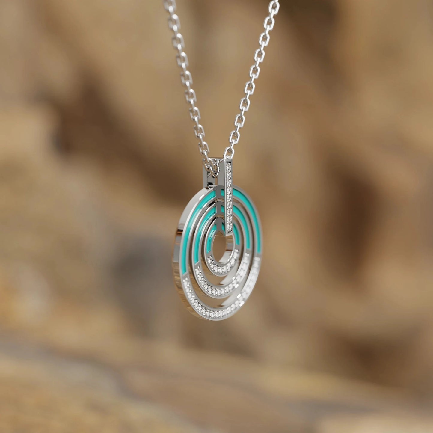 Jane's Bullseye Necklace