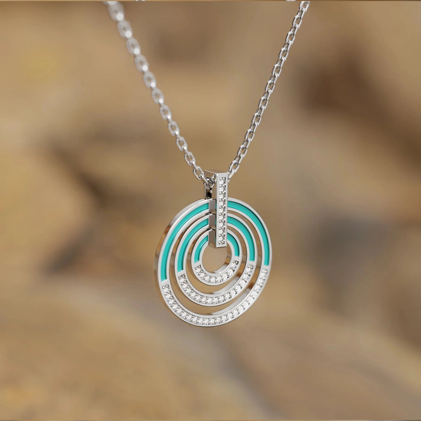 Jane's Bullseye Necklace