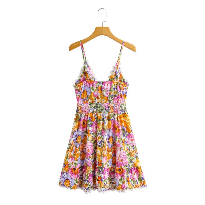 Ophelia Boho Mini Dress