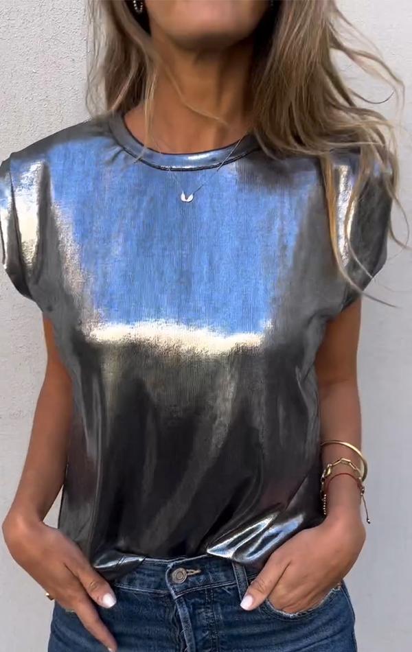 Bronzed Sleeveless Top