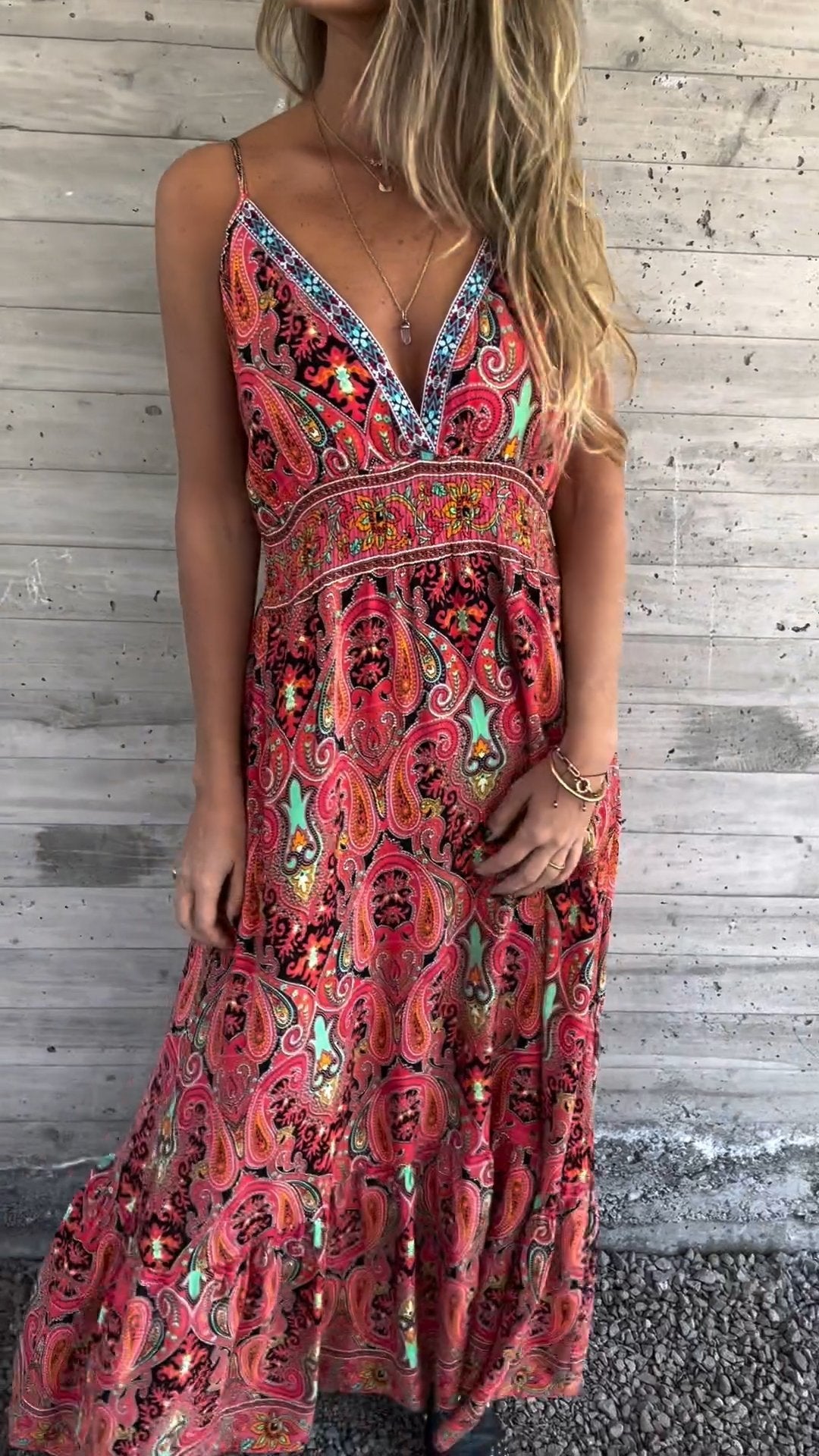 Bohemian Slip Dress