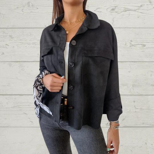 Casual Lapel Single-breasted Jacket