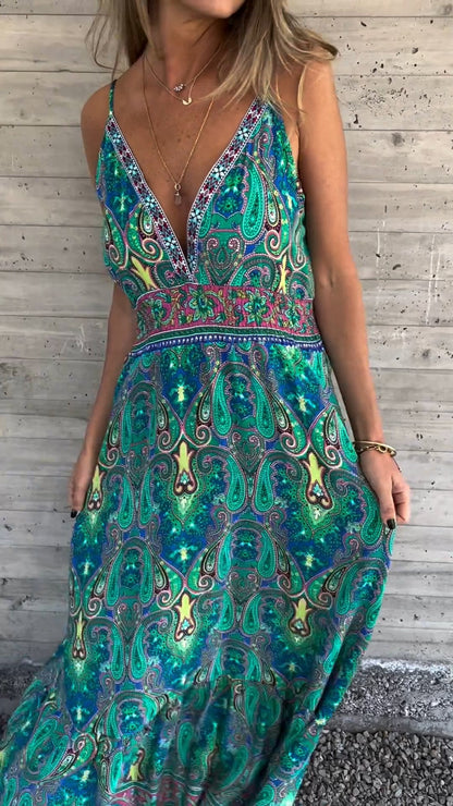 Bohemian Slip Dress