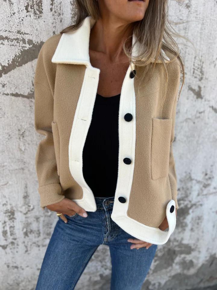 Casual Lapel Single-breasted Jacket