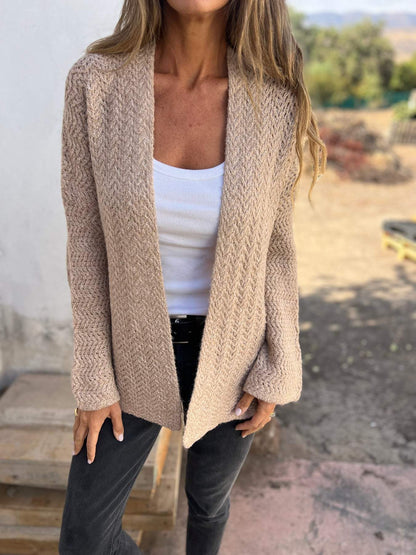 Casual V-neck Cardigan Jacket