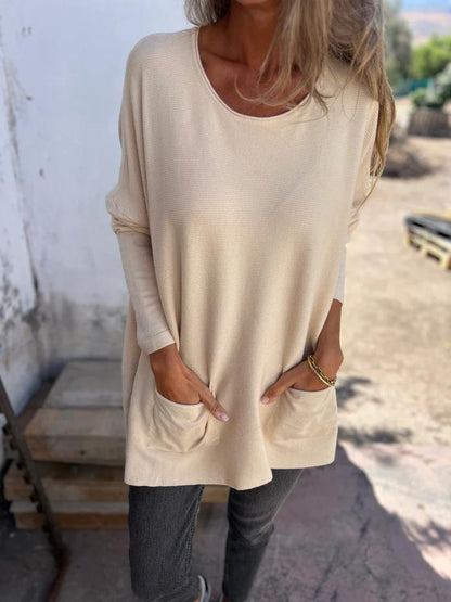 Casual Round Neck Top