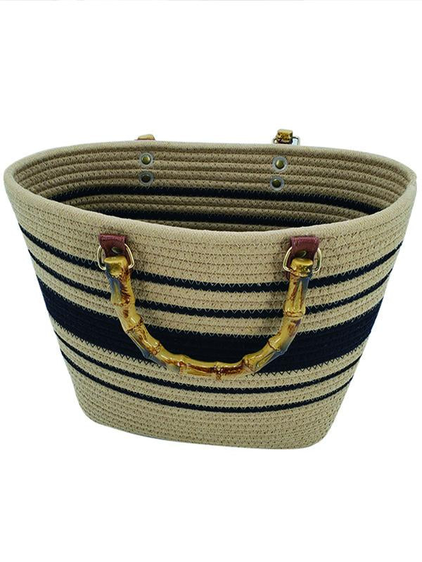 Women's woven handbag