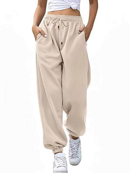 Women's Pocket Harem Casual Sweatpants