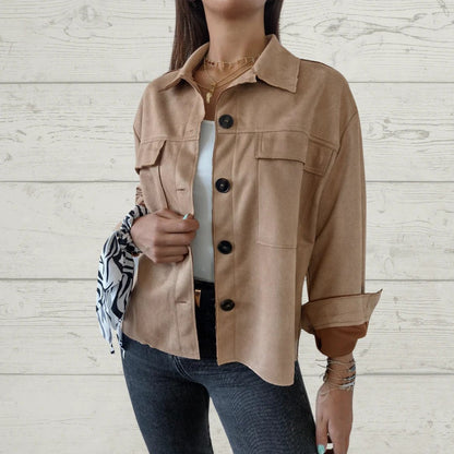 Casual Lapel Single-breasted Jacket